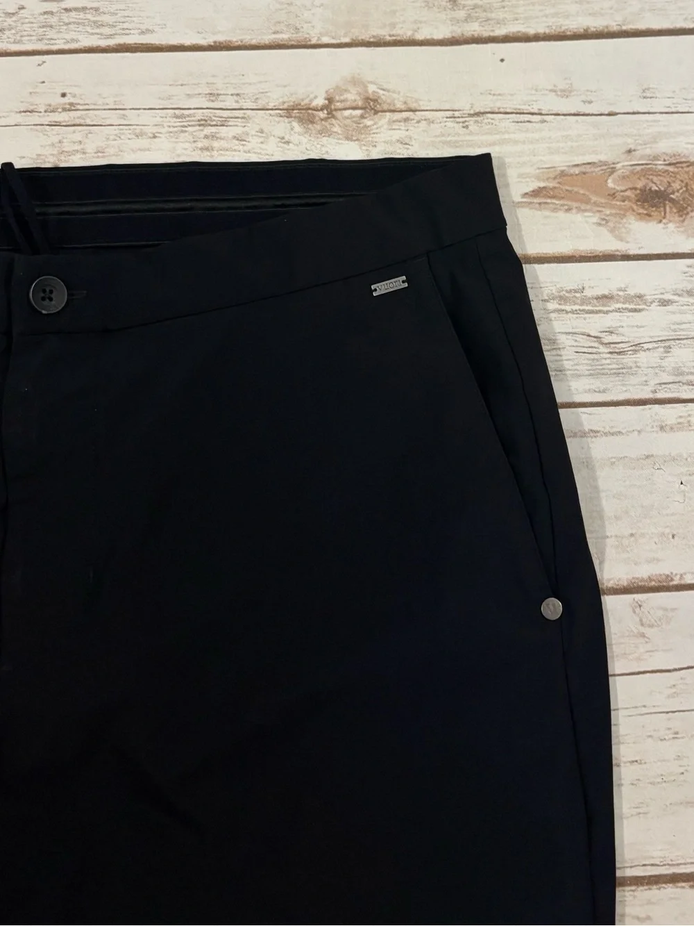 Vuori Fleet Jogger Pant Men's Sz XL Black Stretch V444 Flex Drawstring